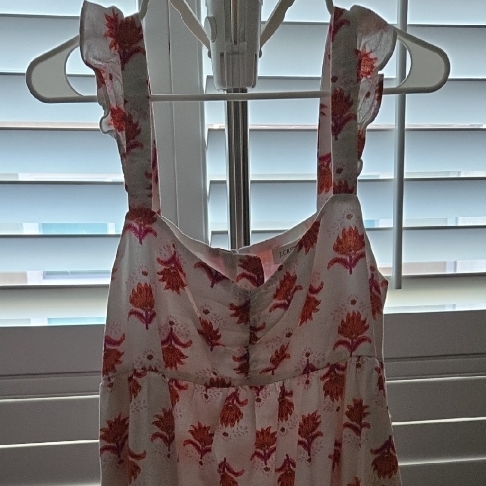 Ruffled Smocked Dress